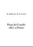 He's A Pirate