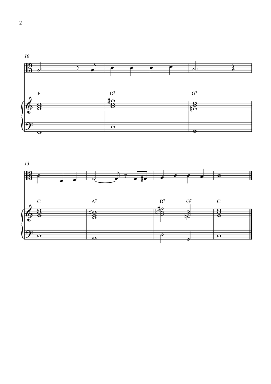 Fly Eagle Fly Fly Eagle Fly Viola scores gallery preview page 2