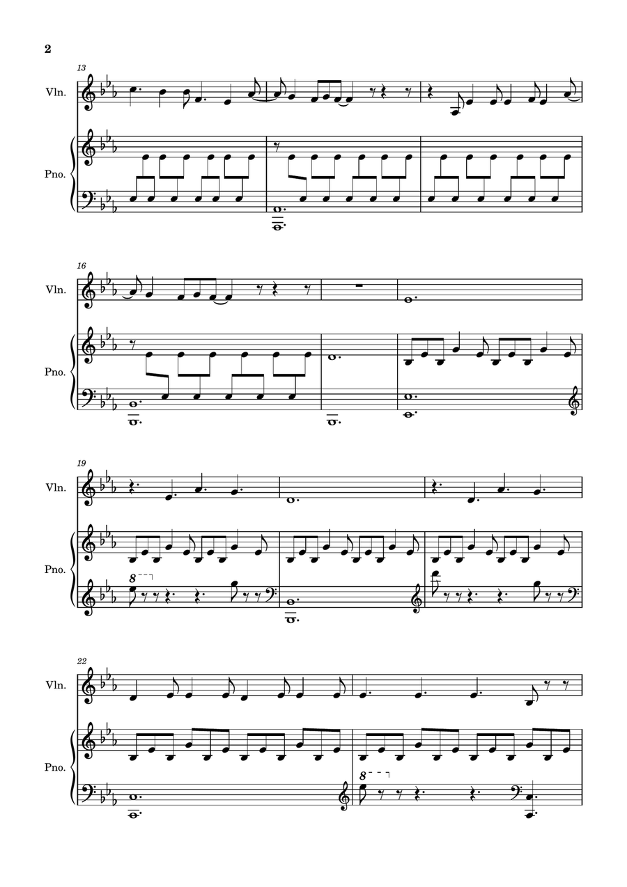 Before You Go Violin Solo scores gallery preview page 2