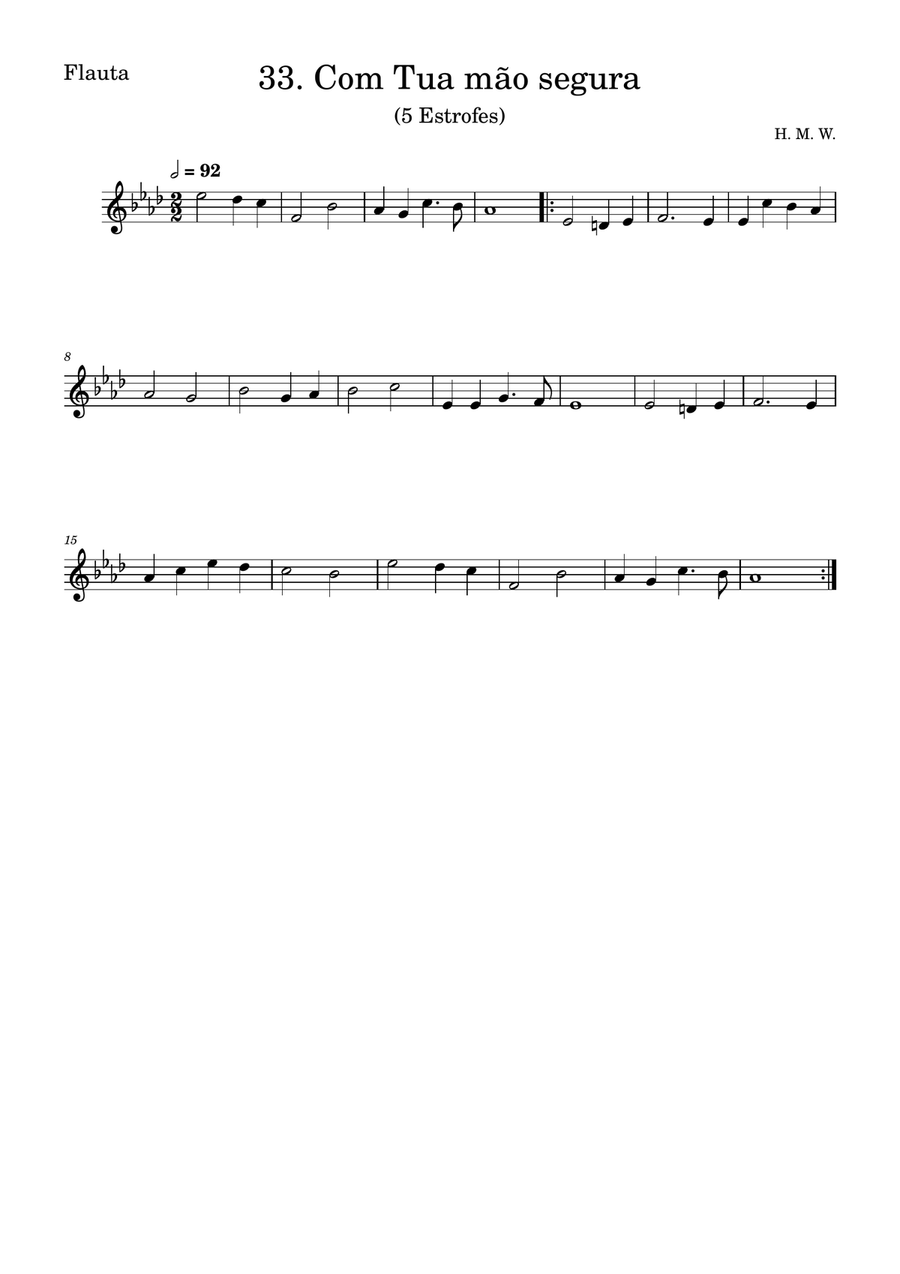 Com Tua mão segura Com Tua mão segura Small Ensemble scores gallery preview page 3