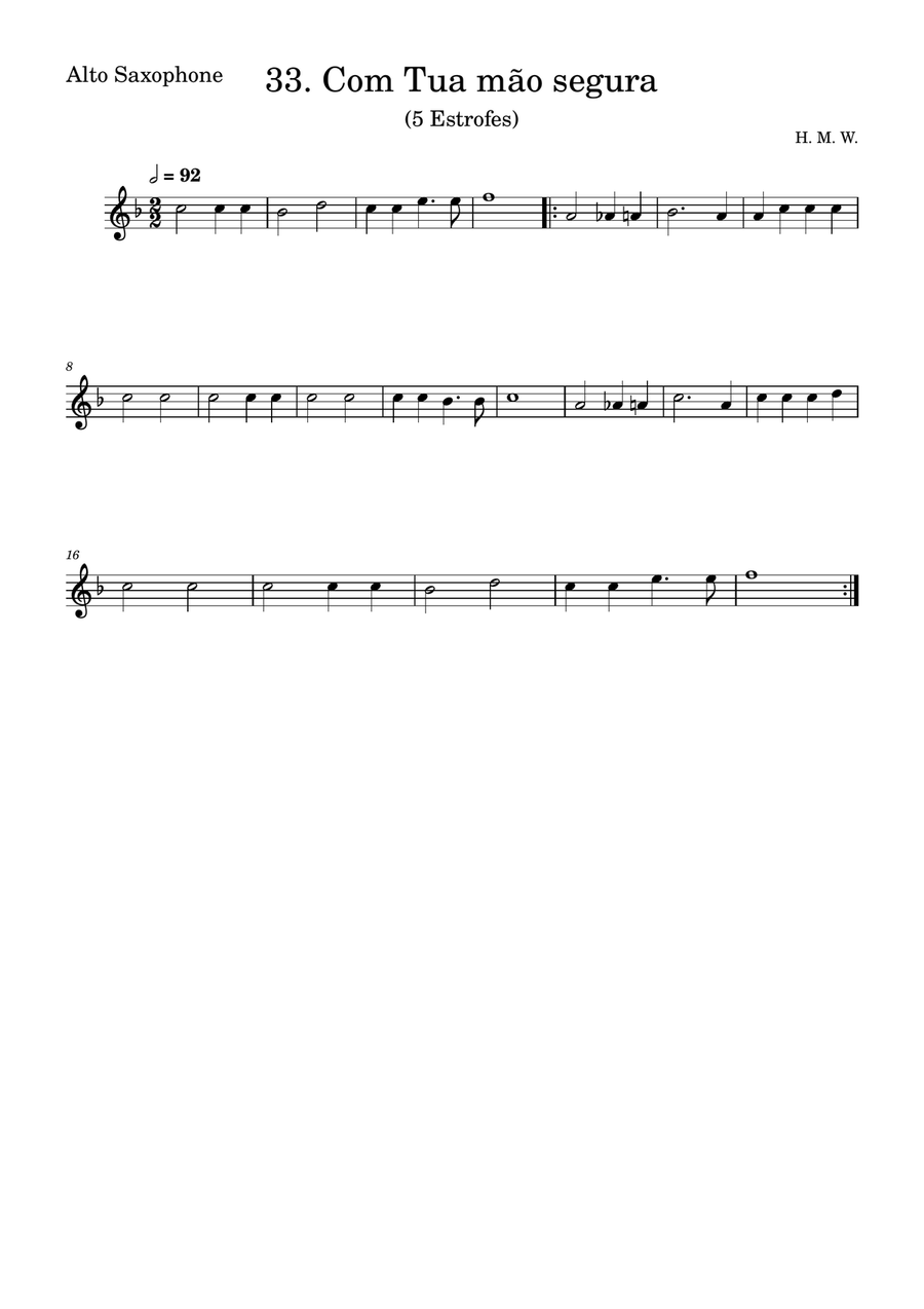 Com Tua mão segura Com Tua mão segura Small Ensemble scores gallery preview page 5