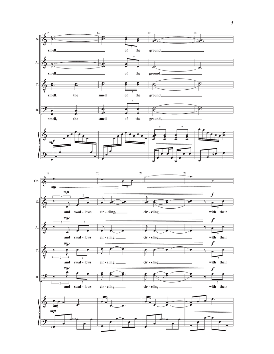There Will Some Soft Rains Divisi scores gallery preview page 2