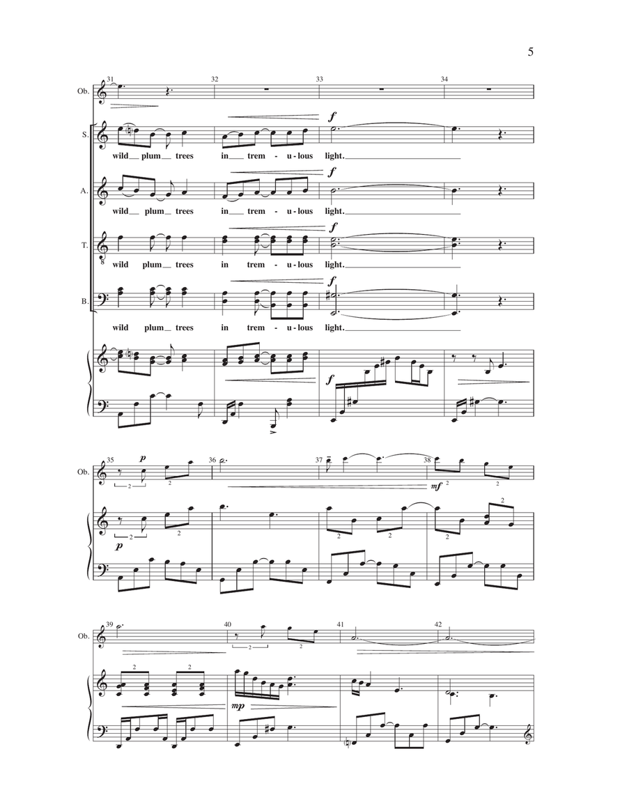 There Will Some Soft Rains Divisi scores gallery preview page 4