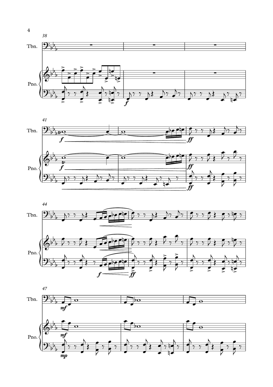 Mission: Impossible Theme Piano scores gallery preview page 4