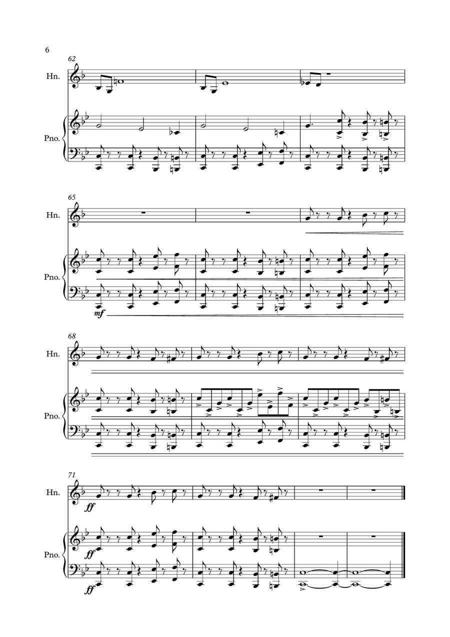 Mission: Impossible Theme Piano scores gallery preview page 6