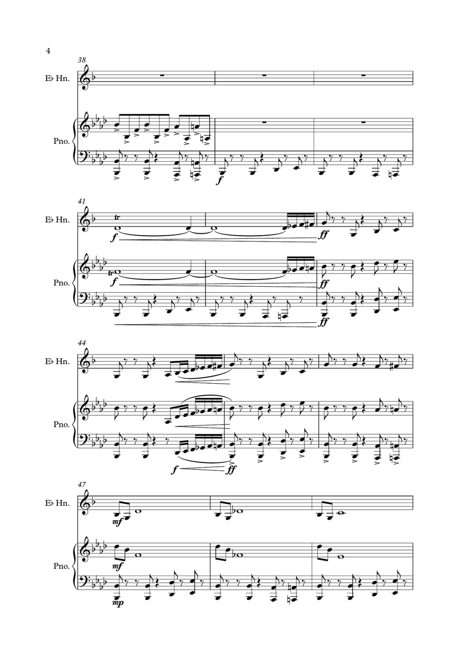 Mission: Impossible Theme Horn scores gallery preview page 4