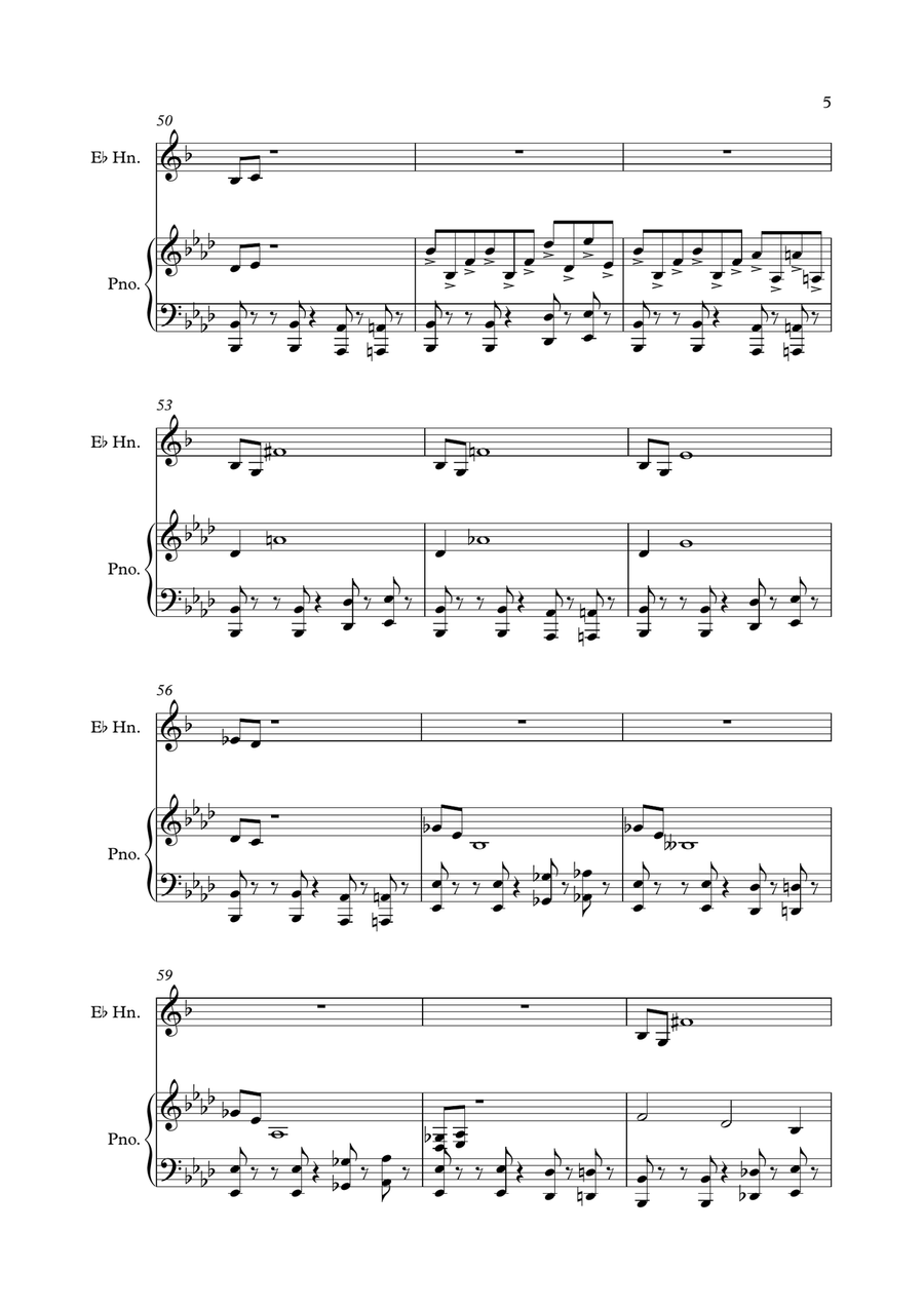 Mission: Impossible Theme Horn scores gallery preview page 5