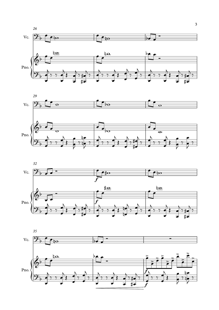 Mission: Impossible Theme Piano scores gallery preview page 3