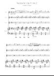 Chopin - Nocturne op.9 No.2 - Flute Trio