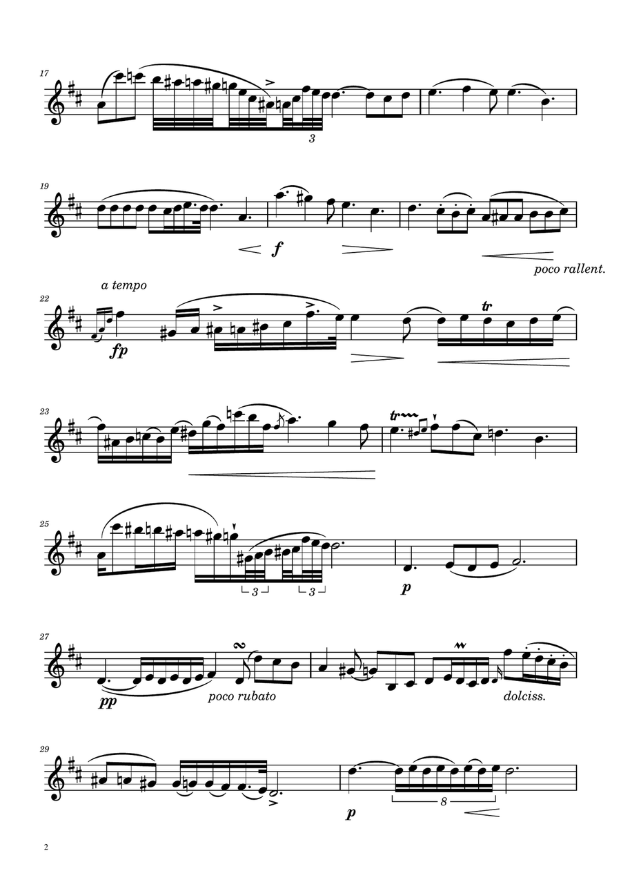 Chopin - Nocturne op.9 No.2 - Sax Trio ATB Woodwind Trio scores gallery preview page 6