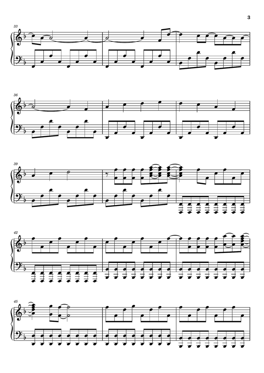 In My Blood In My Blood Piano Solo scores gallery preview page 3