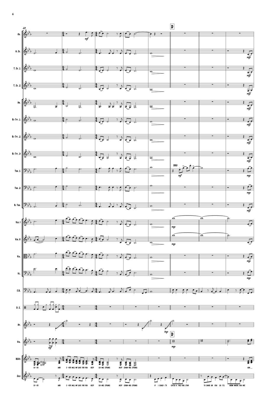 Betcha By Golly Wow Chamber Orchestra scores gallery preview page 4
