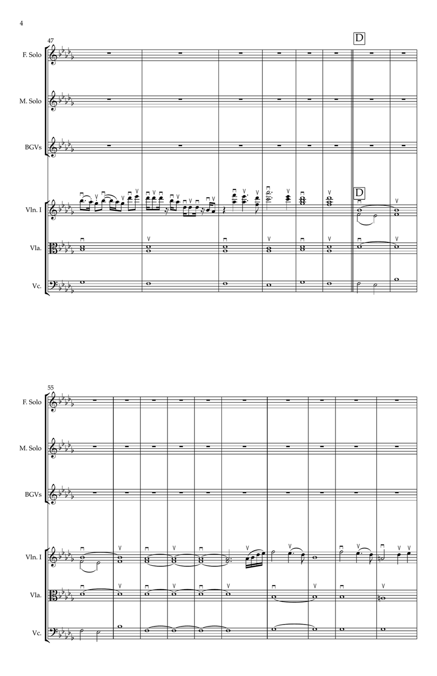 Someday We'll Be Together Chamber Orchestra scores gallery preview page 4