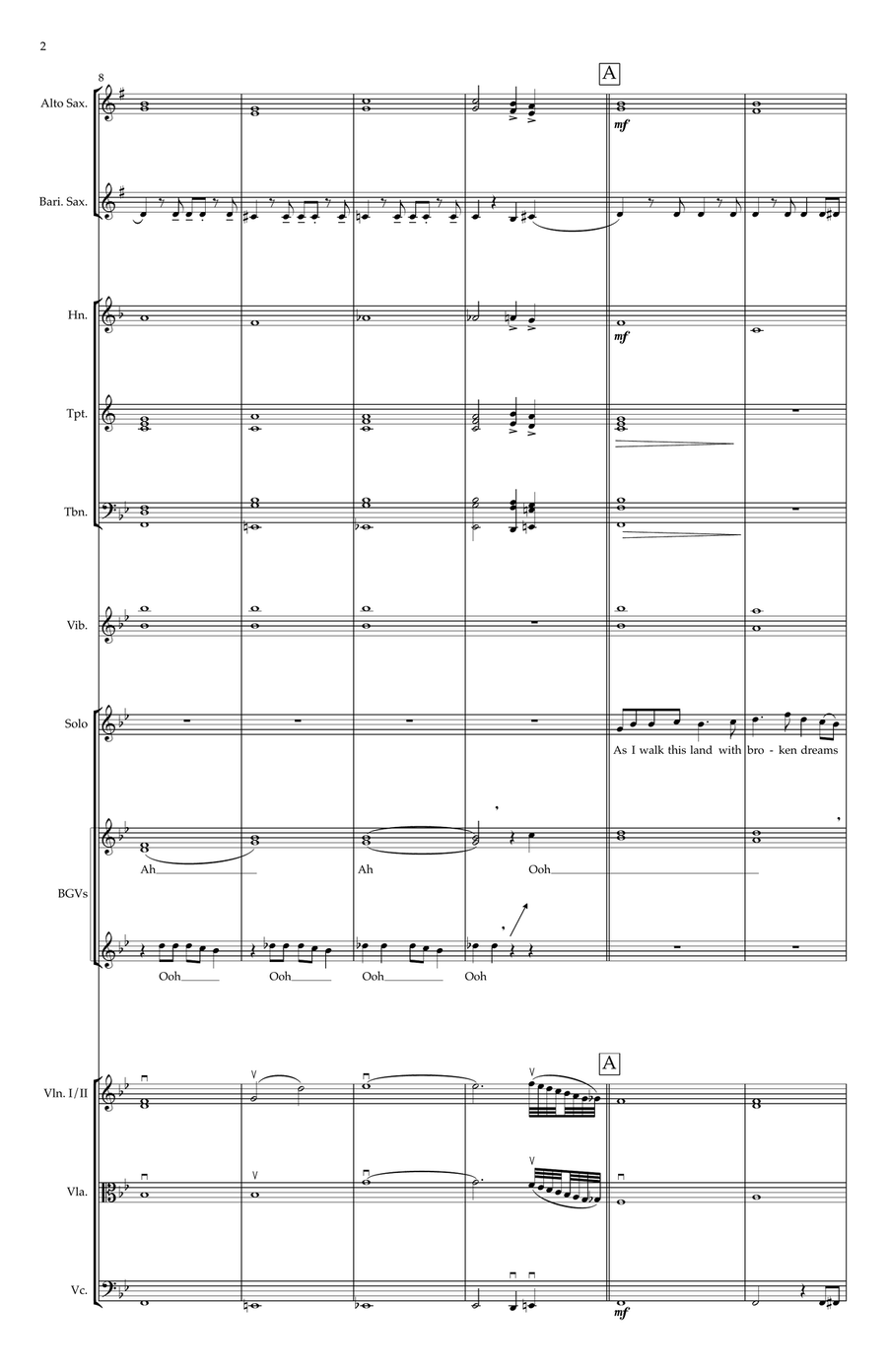 What Becomes Of The Broken Hearted Chamber Orchestra scores gallery preview page 2