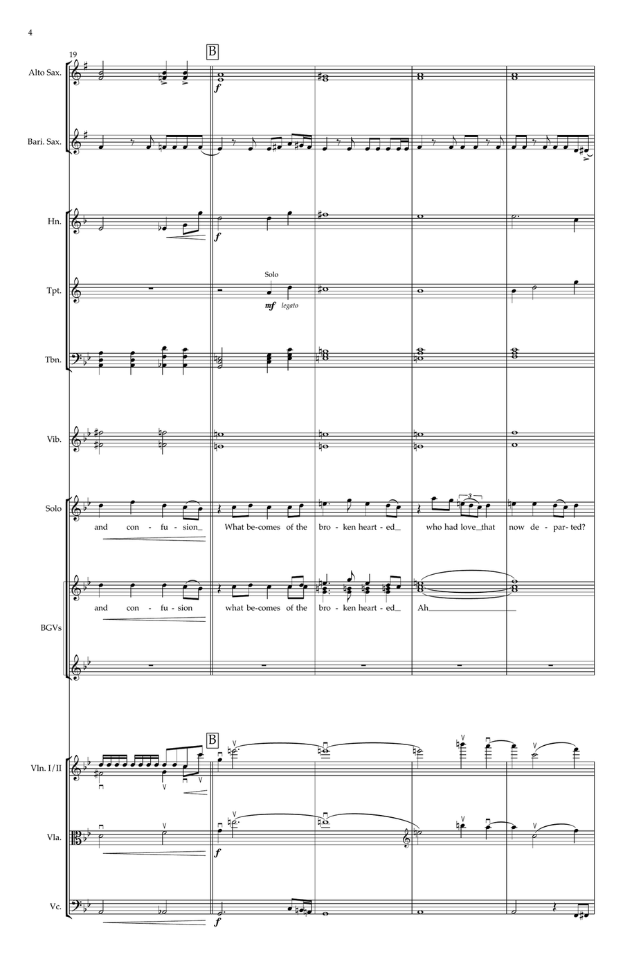 What Becomes Of The Broken Hearted Chamber Orchestra scores gallery preview page 4