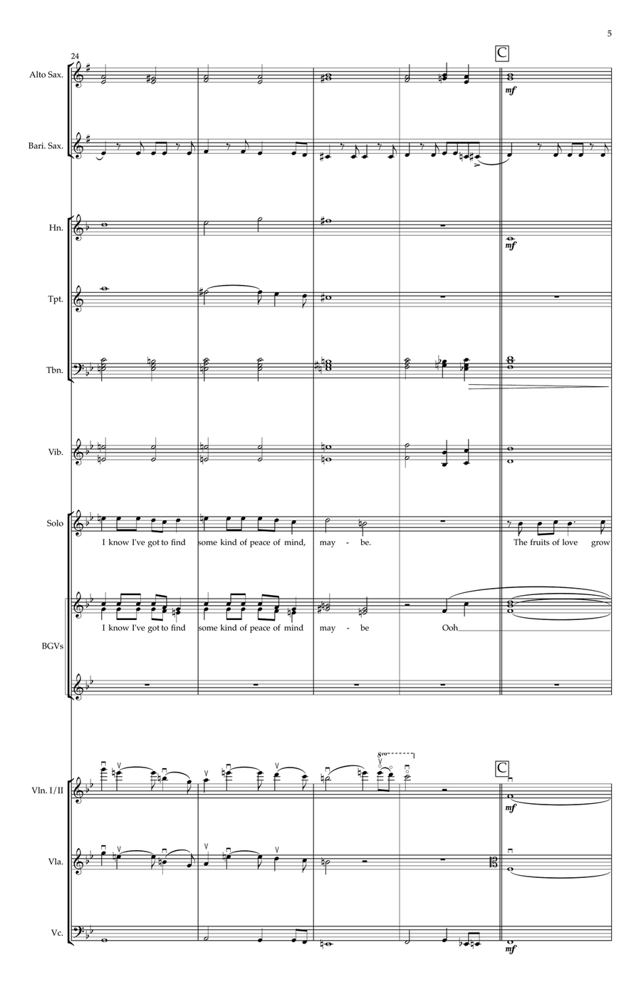 What Becomes Of The Broken Hearted Chamber Orchestra scores gallery preview page 5