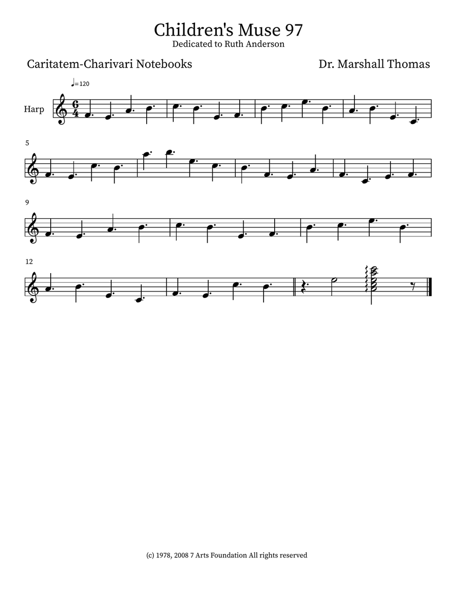 Children's Muse 97 Children's Muse 97 Small Ensemble scores gallery preview page 5