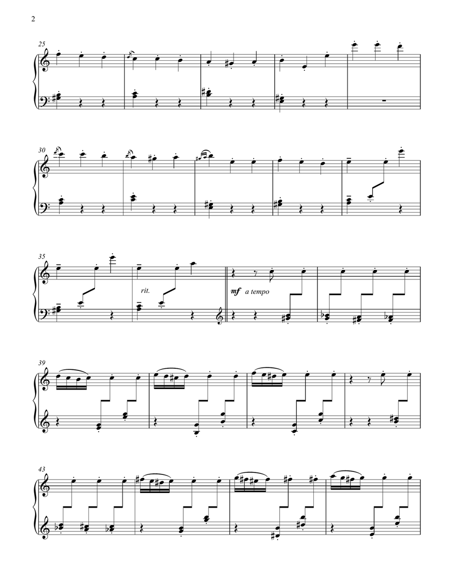 La Campanella Piano Solo scores gallery preview page 2