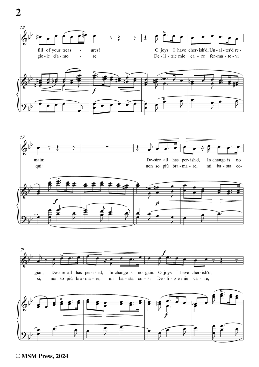 Cavalli-Delizie contente,in g minor Piano, Vocal scores gallery preview page 4
