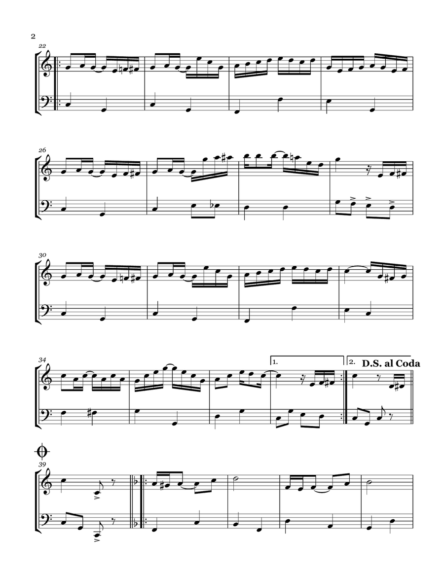 The Entertainer The Entertainer String Duet scores gallery preview page 2