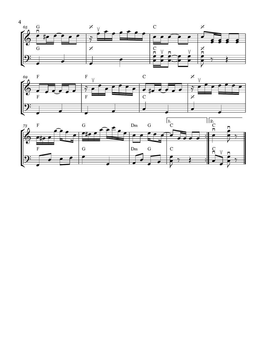 The Entertainer The Entertainer String Duet scores gallery preview page 4