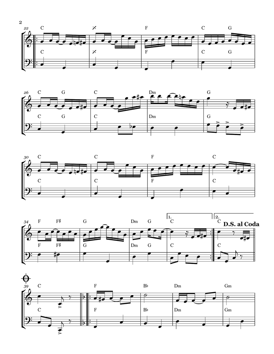 The Entertainer The Entertainer String Duet scores gallery preview page 2