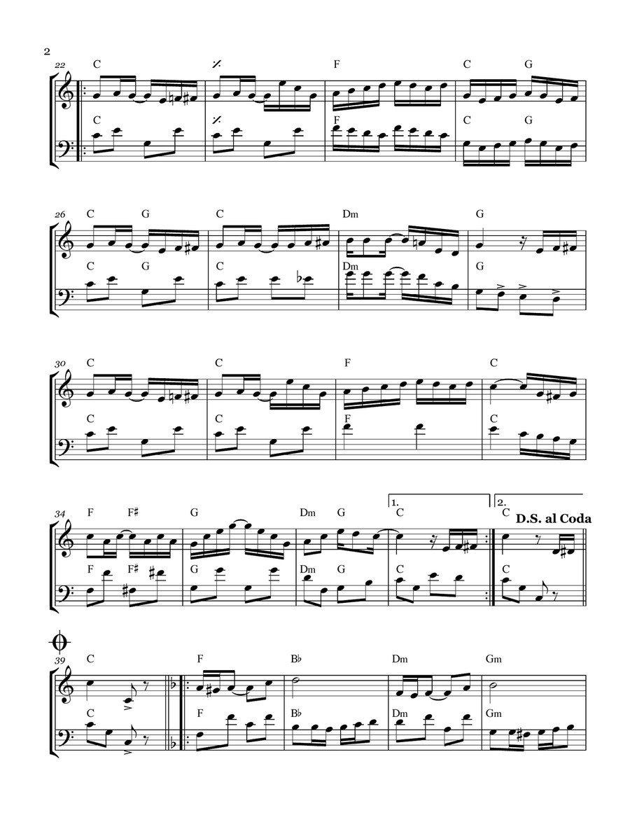 The Entertainer The Entertainer Brass Duet scores gallery preview page 2