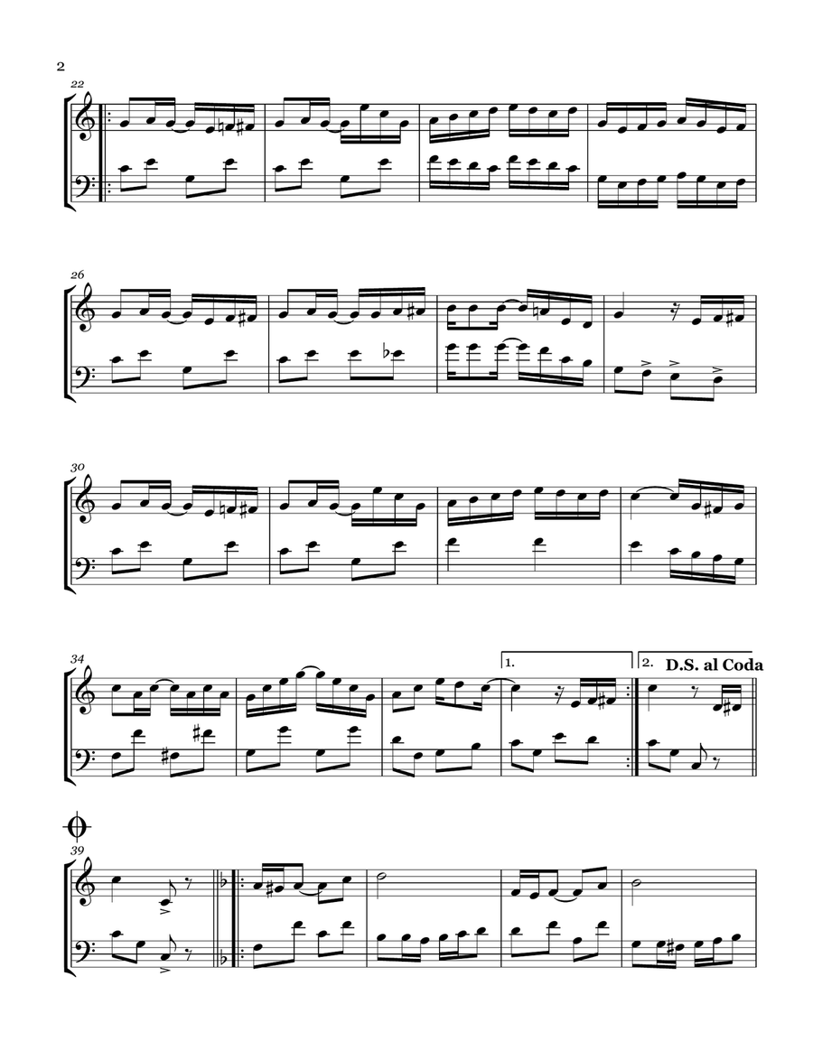 The Entertainer The Entertainer Brass Duet scores gallery preview page 2