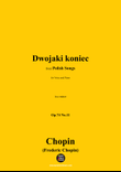 Chopin-Dwojaki koniec,in a minor