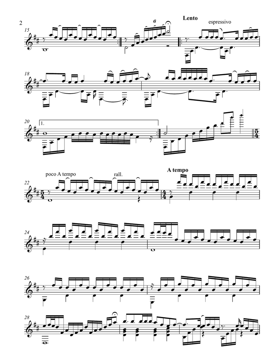 An Air An Air Acoustic Guitar scores gallery preview page 2