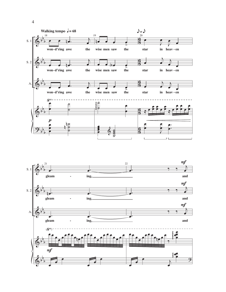 With Wondering Awe With Wondering Awe SSA scores gallery preview page 3