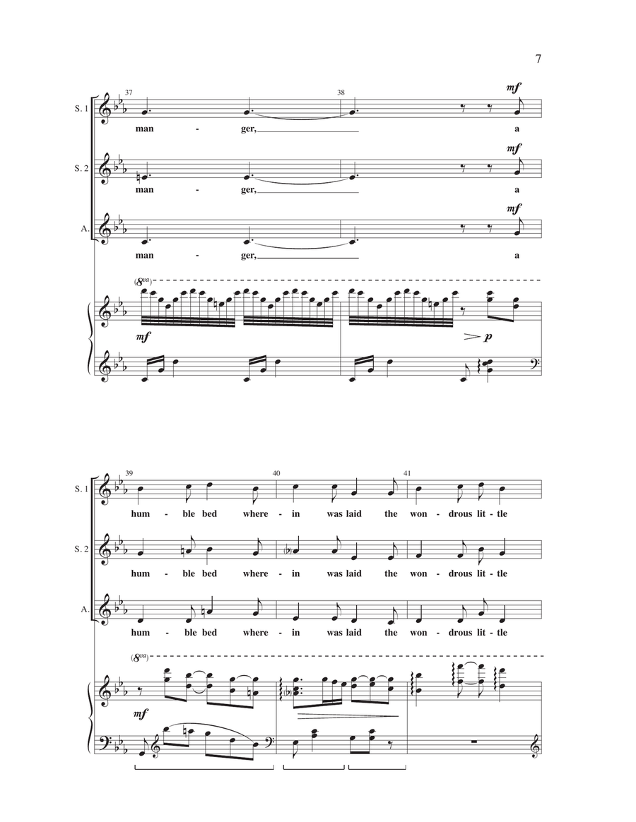 With Wondering Awe With Wondering Awe SSA scores gallery preview page 6