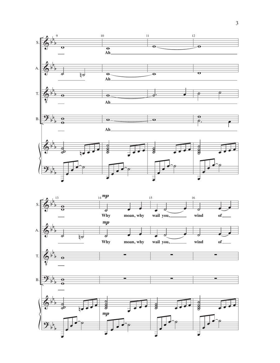Wind Of Night Wind Of Night 4-Part scores gallery preview page 2