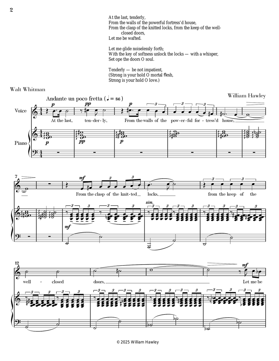 The Last Invocation Piano, Vocal scores gallery preview page 2