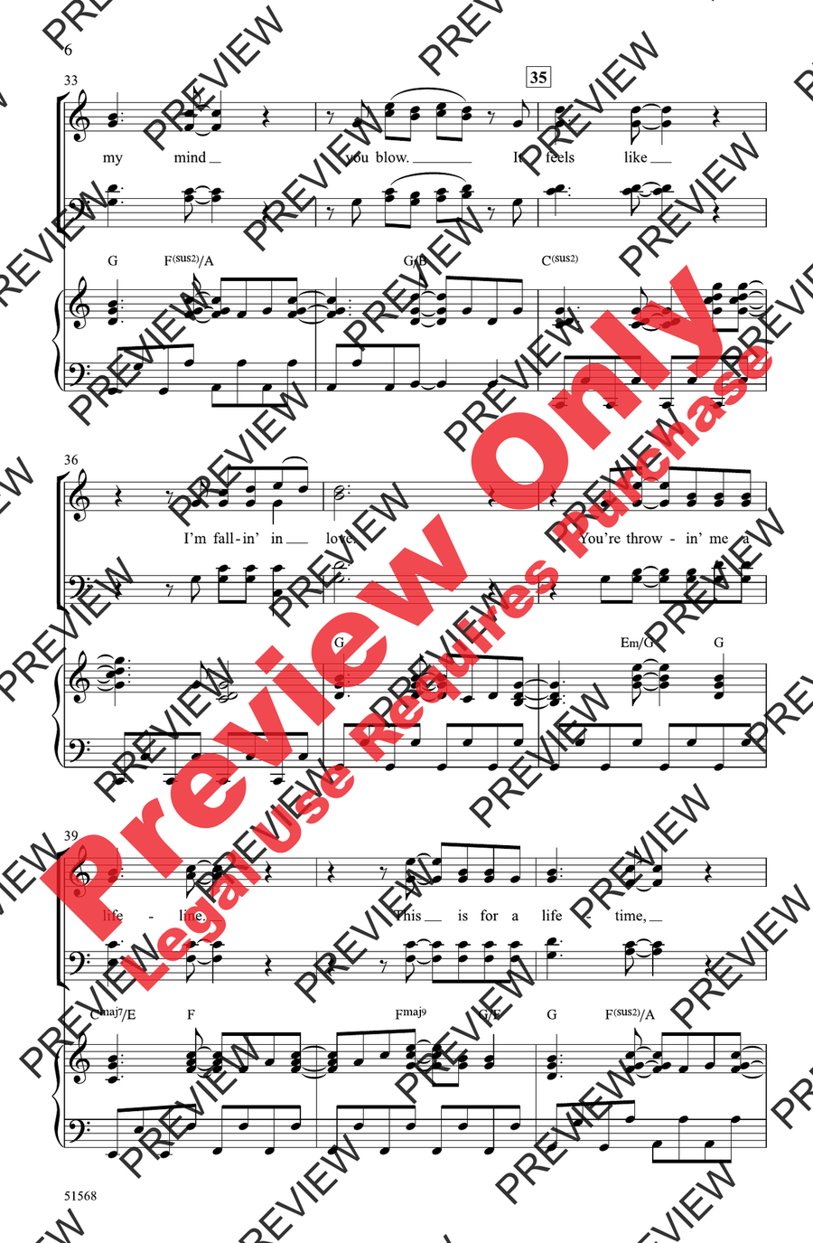 feelslikeimfallinginlove feelslikeimfallinginlove 4-Part scores gallery preview page 6