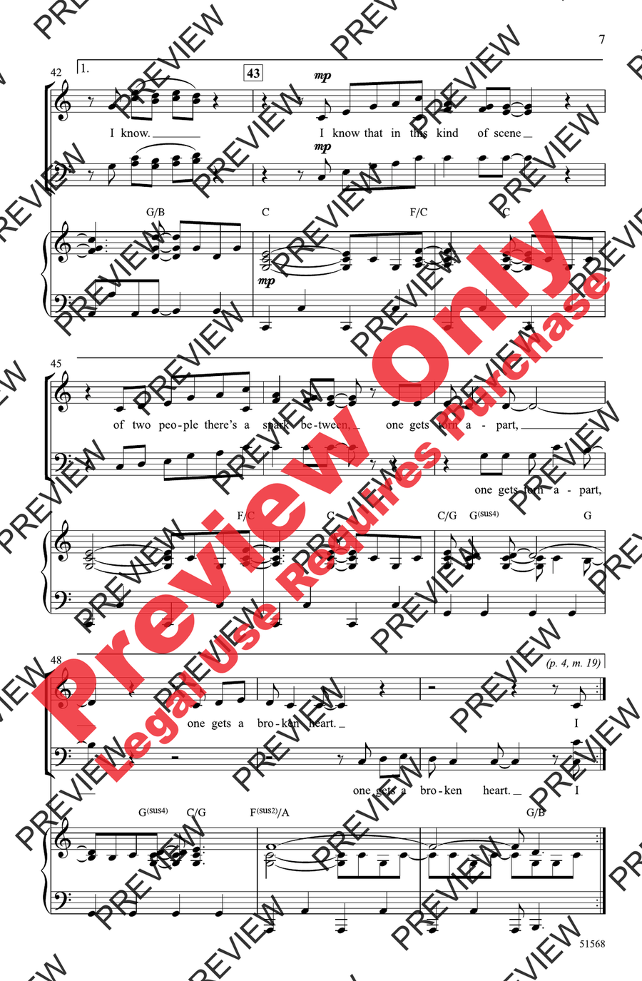 feelslikeimfallinginlove feelslikeimfallinginlove 4-Part scores gallery preview page 7