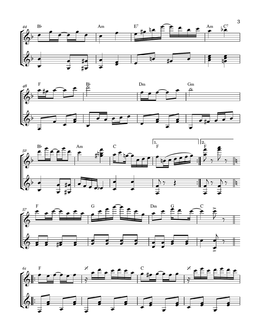 The Entertainer The Entertainer Acoustic Guitar scores gallery preview page 3