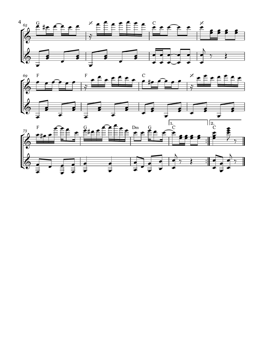 The Entertainer The Entertainer Acoustic Guitar scores gallery preview page 4
