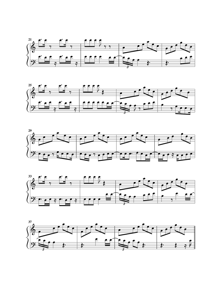 Hard Fought Hallelujah Hard Fought Hallelujah Carillon scores gallery preview page 3