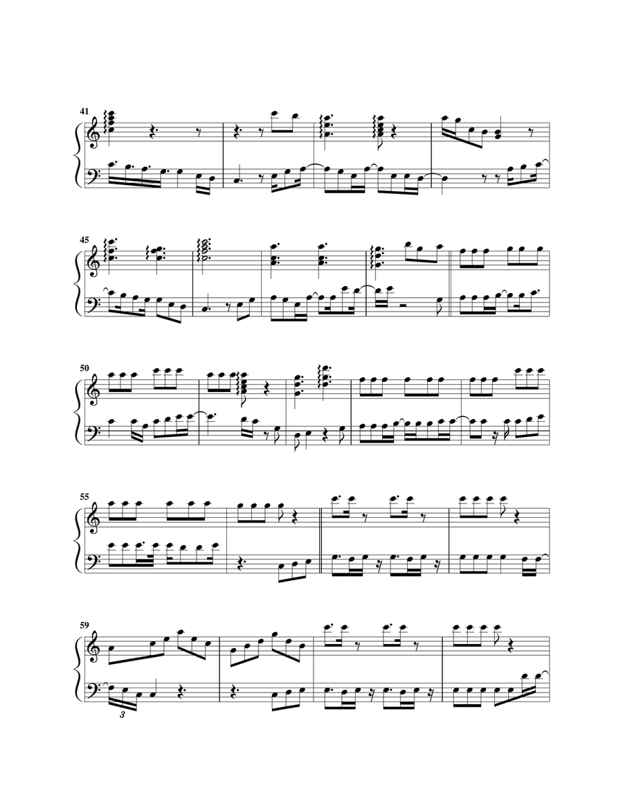 Hard Fought Hallelujah Hard Fought Hallelujah Carillon scores gallery preview page 4