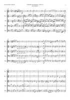 Hallelujah by Friedrich Händel for Brass Quintet Brass Quintet scores gallery preview page 3