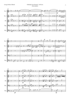 Hallelujah by Friedrich Händel for Brass Quintet Brass Quintet scores gallery preview page 5