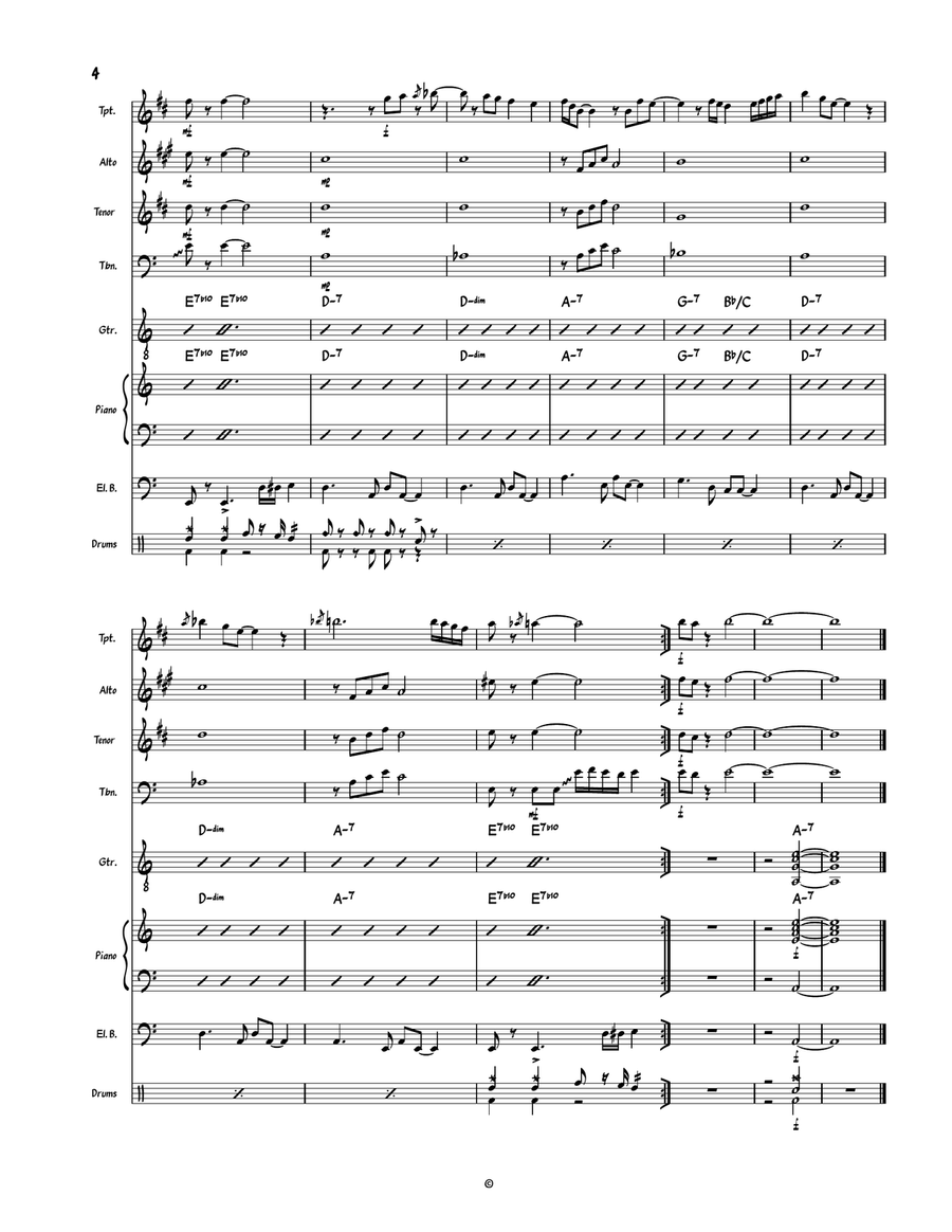 Can You See Can You See Jazz Ensemble scores gallery preview page 4
