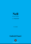 G. Fauré-Nell,in e minor