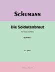 Die Soldntenbraut, by Schumann, Op.64 No.1, in C Major