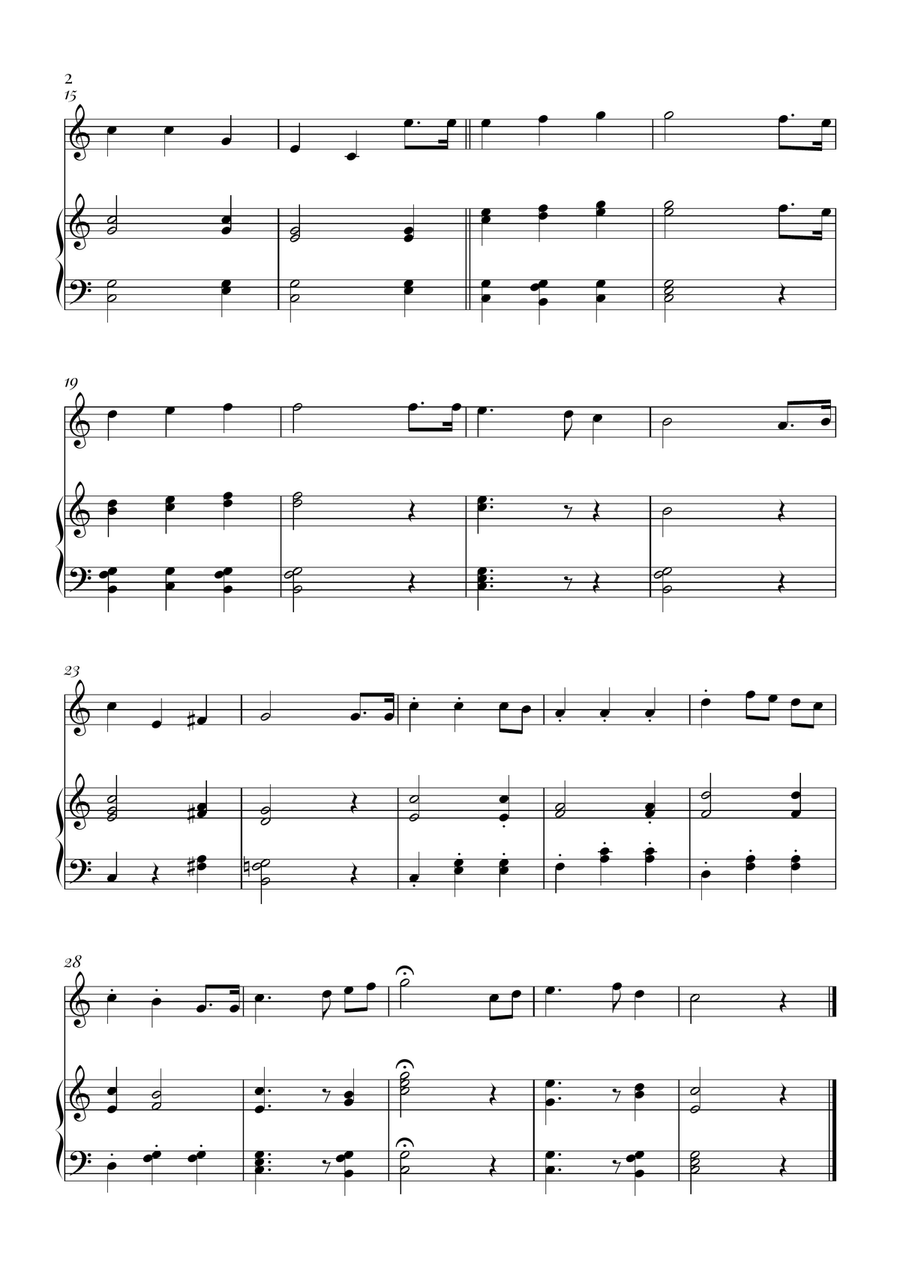 Star Spangled Banner Violin Solo scores gallery preview page 2