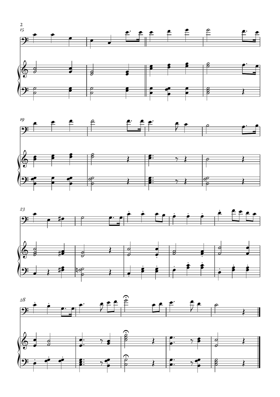 Star Spangled Banner Piano scores gallery preview page 2
