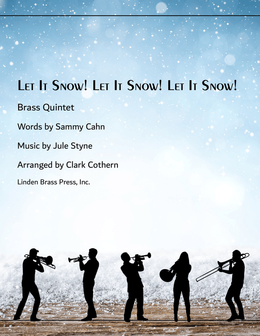 Let It Snow! Let It Snow! Let It Snow! Brass Quintet scores gallery preview page 1