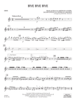 Bye Bye Bye (arr. Johnnie Vinson) - Oboe