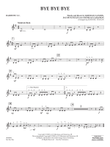 Bye Bye Bye (arr. Johnnie Vinson) - Baritone T.C.
